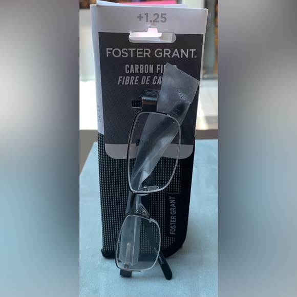 Readers +1.25 Foster Grant Carbon Fiber - Picture 2 of 5
